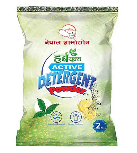 Nepal Gramodhyog Herbyukt Active Detergent powder 2 kg